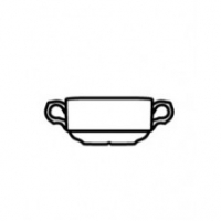 &Scaron;alica za juhu s držačima 240 ml